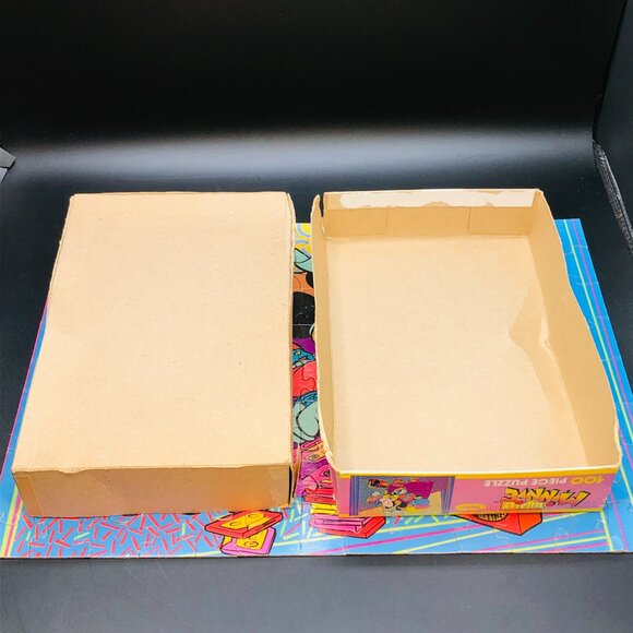 Vintage 80s TOTALLY MINNIE Mouse "Playing Tapes" Jigsaw Puzzle 100 pcs COMPLETE - Picture 10 of 10